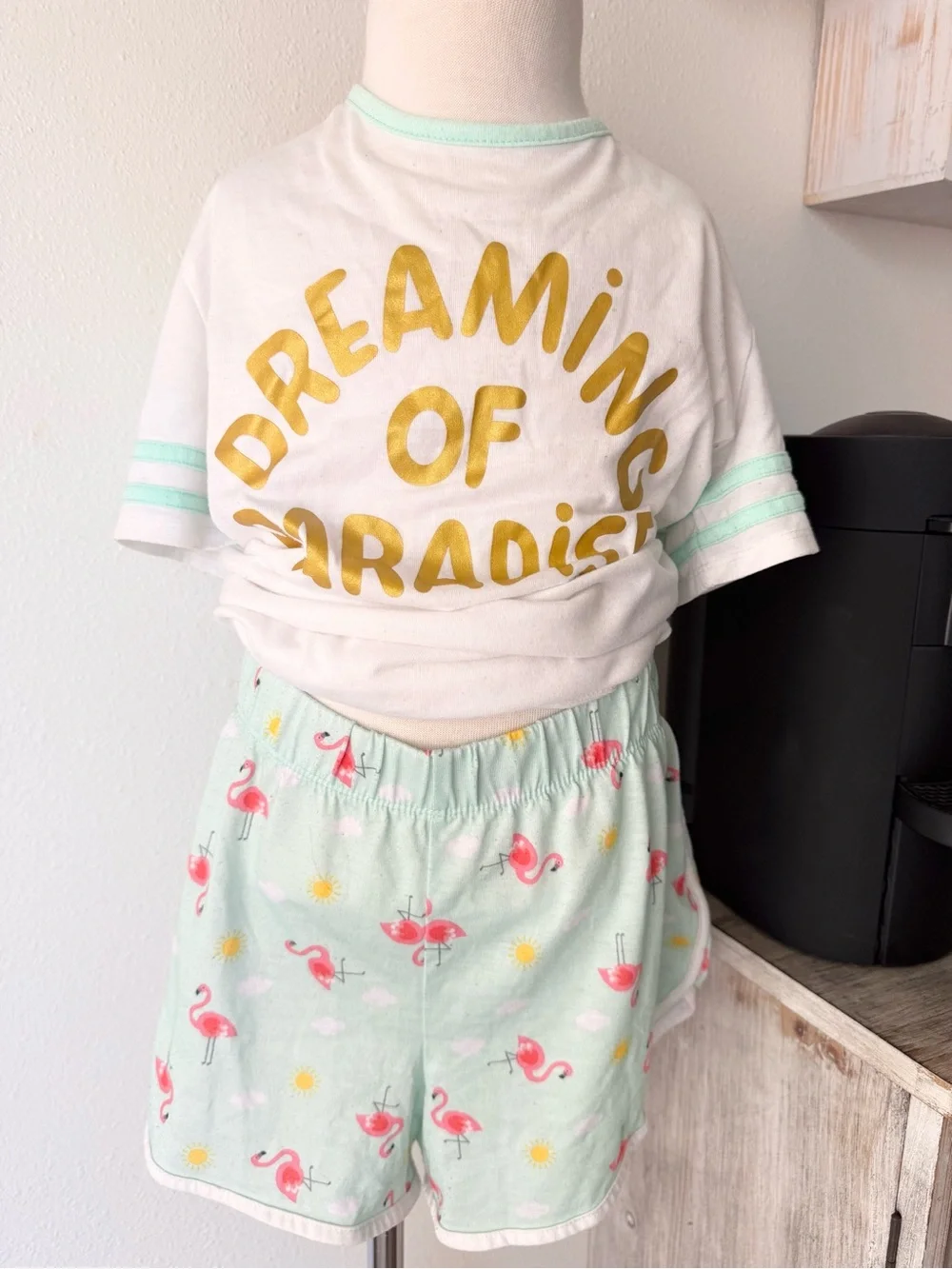 Cat & Jack Flamingo Pajama Set